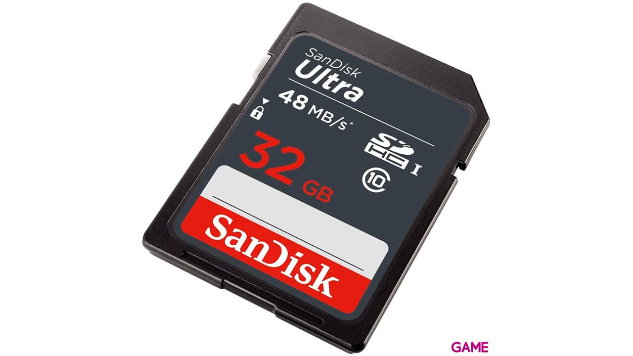 SanDisk Ultra 32GB SDHC Mem Card 100MB/s memoria flash UHS-I Clase 10