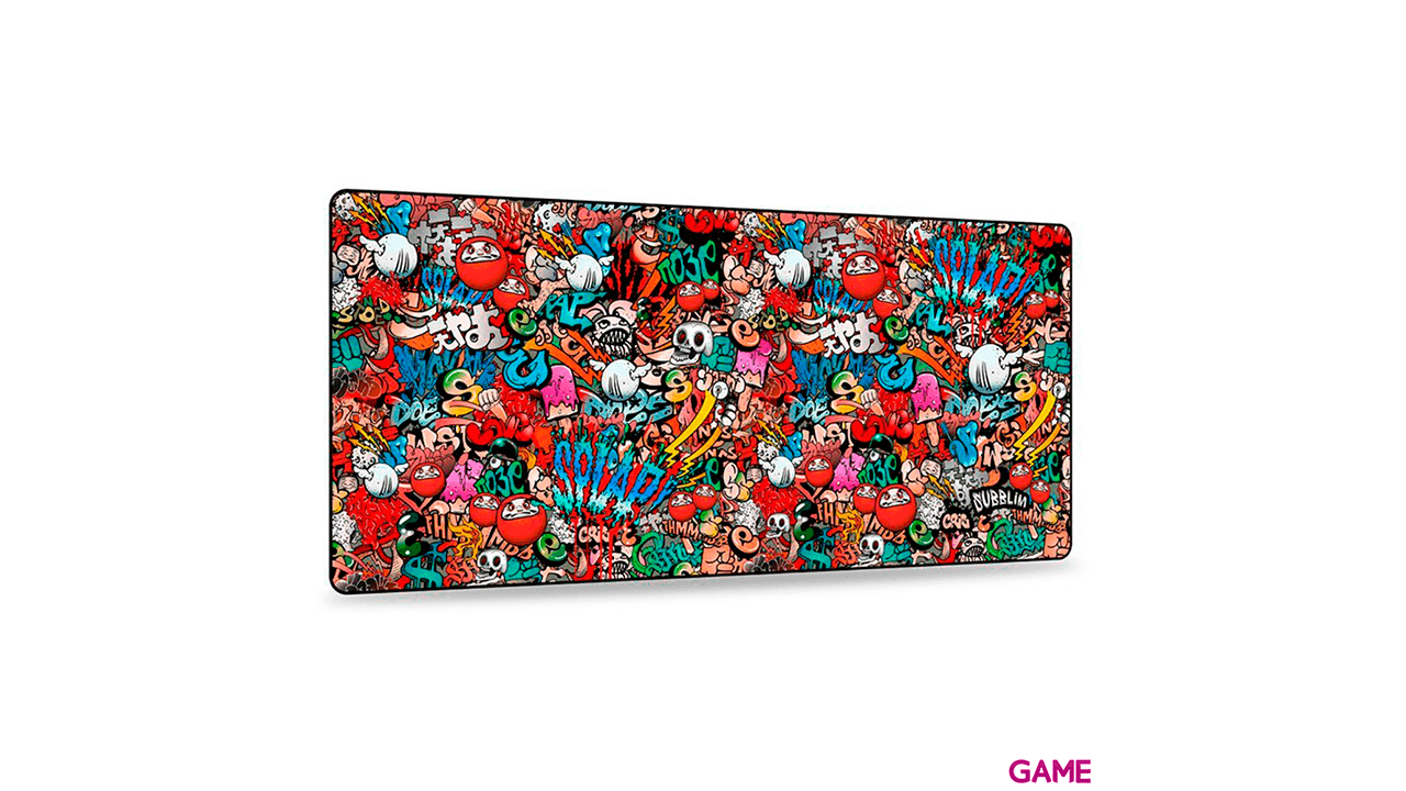 Subblim Graffiti Extended XL - Alfombrilla Gaming