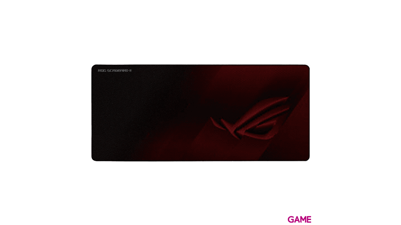 Asus ROG Strix Scabbard II Negro Rojo - Alfombrilla Gaming