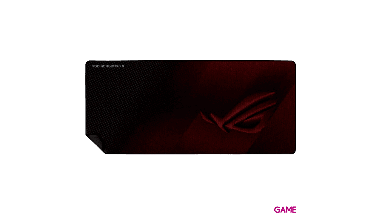 Asus ROG Strix Scabbard II Negro Rojo - Alfombrilla Gaming