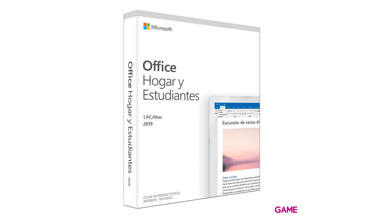 Microsoft Office Home & Student 2019 Completo 1 licencia(s) Español