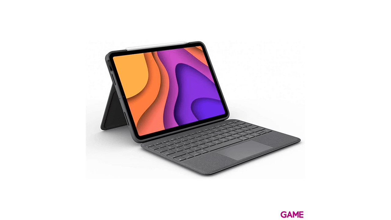 Logitech Folio Touch Gris Smart Connector - Teclado