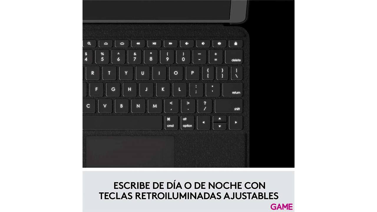 Logitech Folio Touch Gris Smart Connector - Teclado