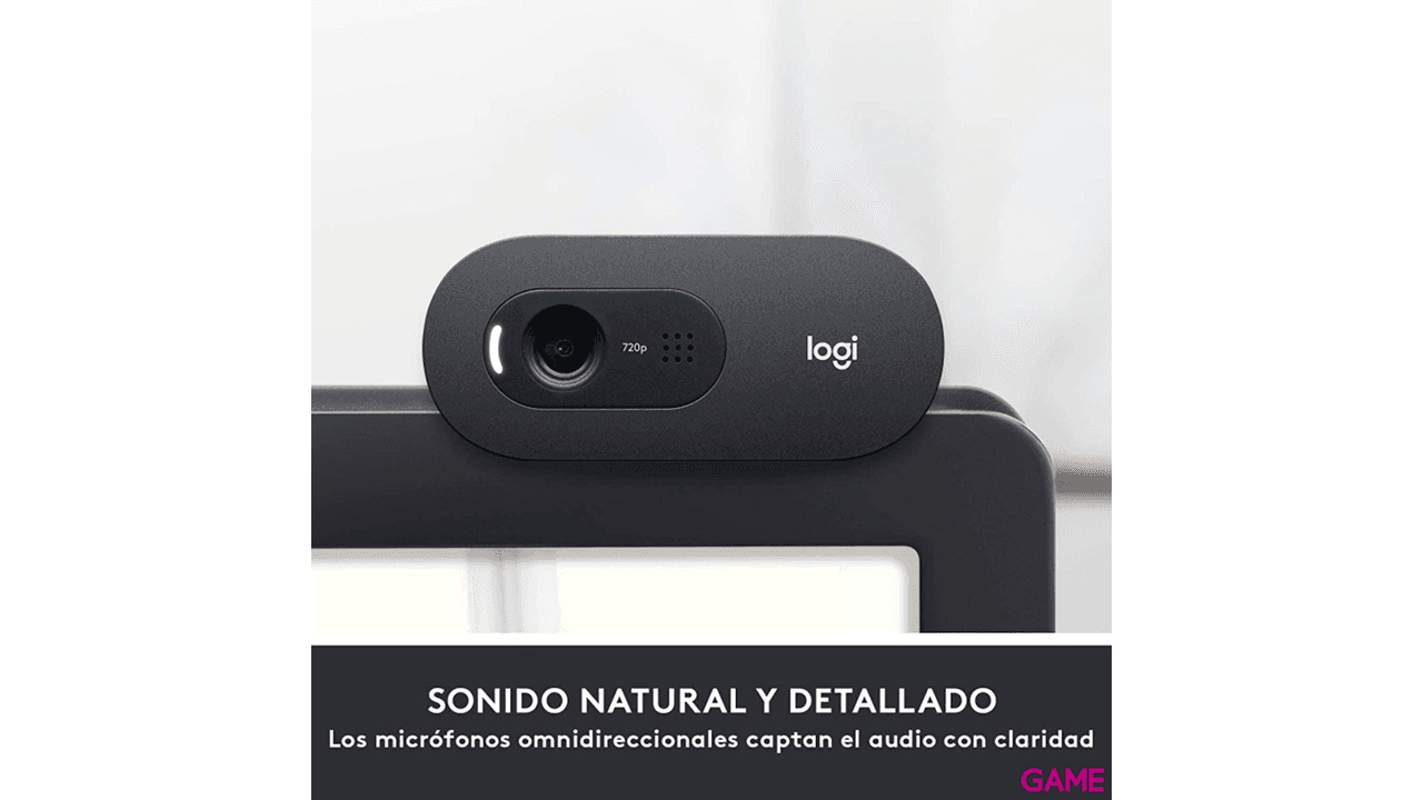 Logitech C505e USB Negro - Webcam