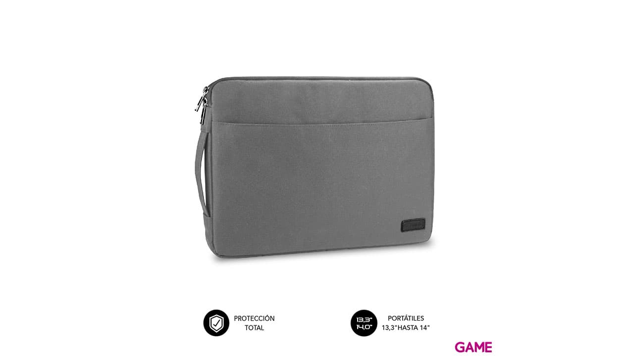 SUBBLIM Urban Laptop Sleeve 13,3-14" Grey - Funda