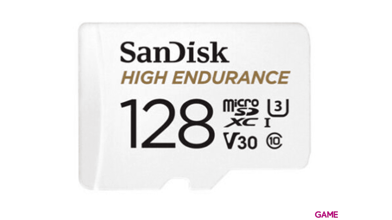 SanDisk High Endurance 128GB MicroSDXC UHS-I Clase 10 - Tarjeta Memoria