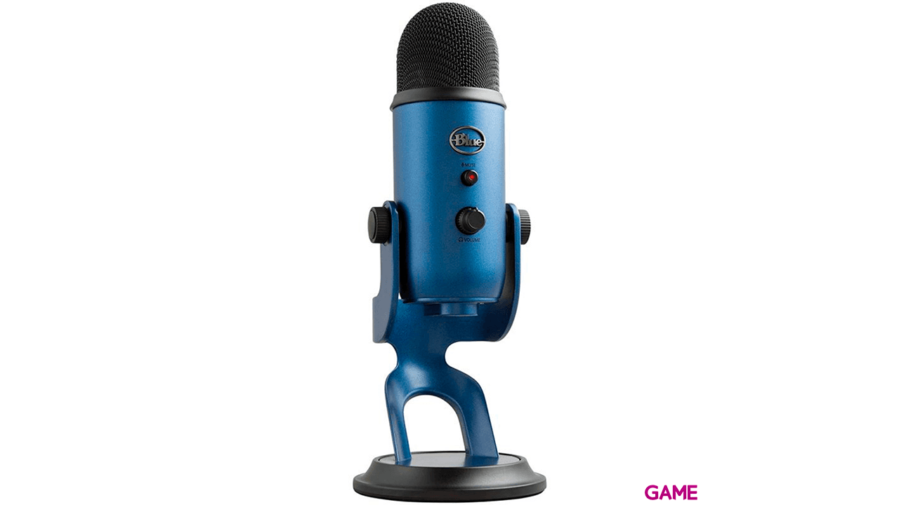 Blue Microphones Yeti Azul Plata - Microfono