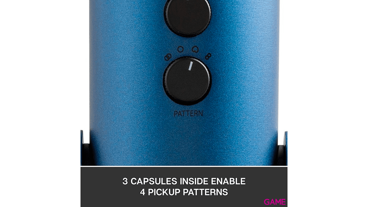 Blue Microphones Yeti Azul Plata - Microfono