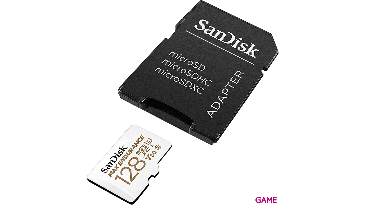 SanDisk Max Endurance 128GB MicroSDXC UHS-I Clase 10 - Tarjeta Memoria
