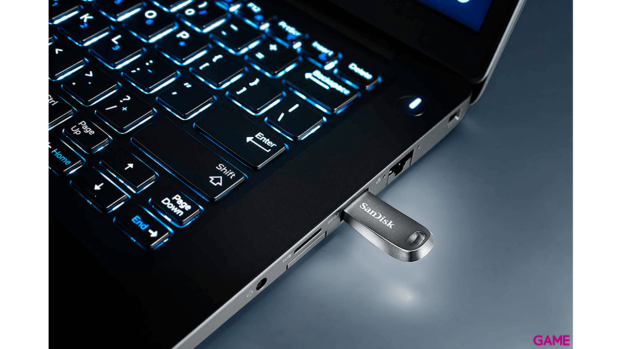 SanDisk Ultra Luxe USB 512GBtipo A 3.2 Gen 1 (3.1 Gen 1) Plata - Pendrive