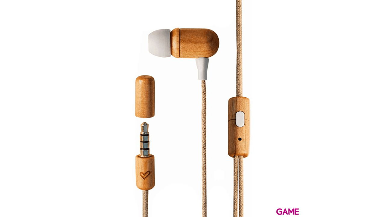 Energy Sistem Eco Cherry Wood -3.5 mm -Madera-Auriculares In Ear