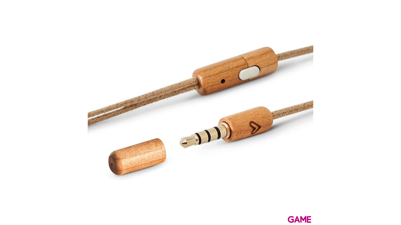 Energy Sistem Eco Cherry Wood -3.5 mm -Madera-Auriculares In Ear