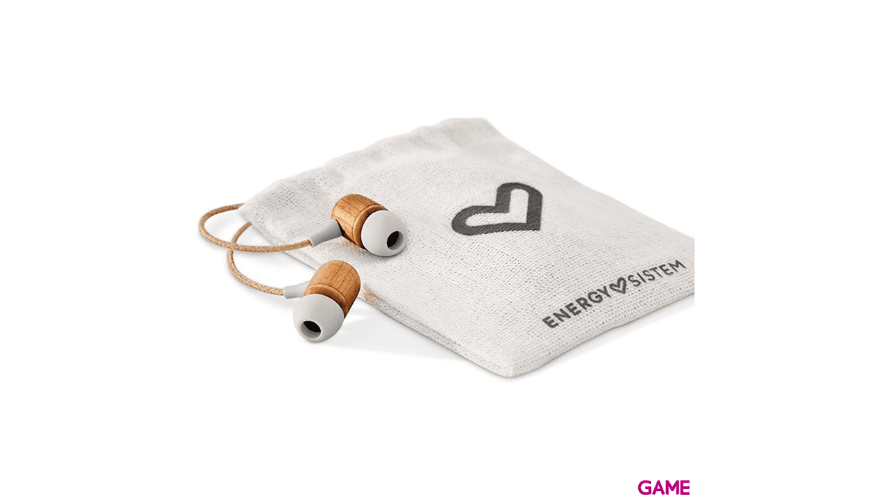 Energy Sistem Eco Cherry Wood -3.5 mm -Madera-Auriculares In Ear