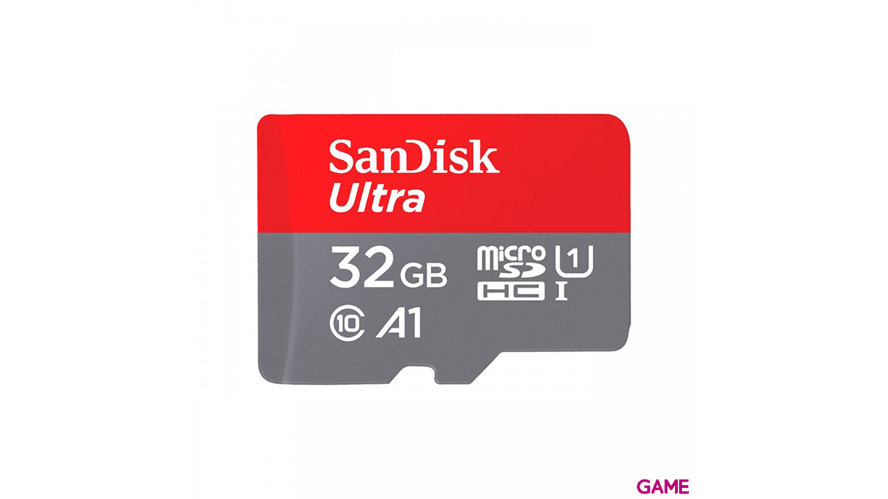 SanDisk Ultra microSD32GB MiniSDHC UHS-I Clase 10 - Tarjeta Memoria