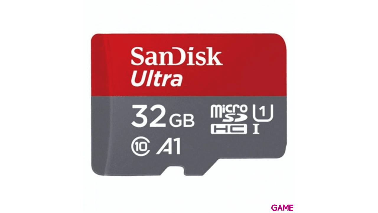 SanDisk Ultra microSD 32GB MiniSDHC UHS-I Clase 10 - Tarjeta Memoria