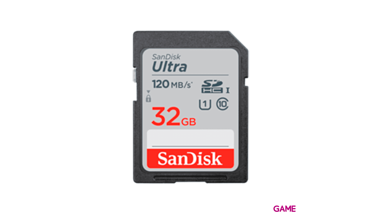 SanDisk Ultra 32GB SDHC UHS-I Clase 10 - Tarjeta Memoria