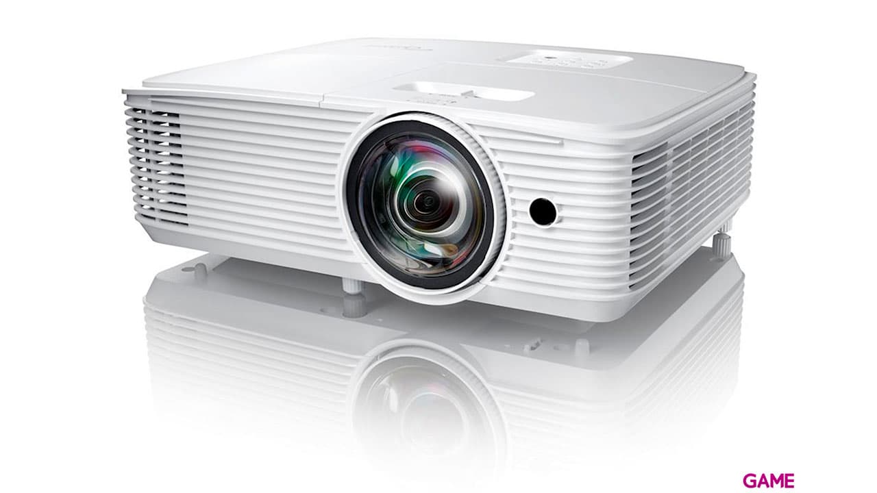 Optoma X309ST videoproyector Proyector para escritorio 3700 lúmenes ANSI DLP XGA (1024x768) 3D Blanco