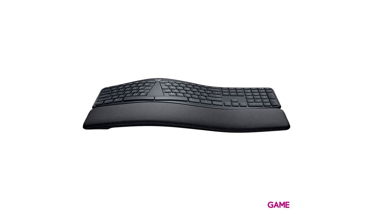 Logitech Ergo K860 teclado RF Wireless + Bluetooth Español Negro