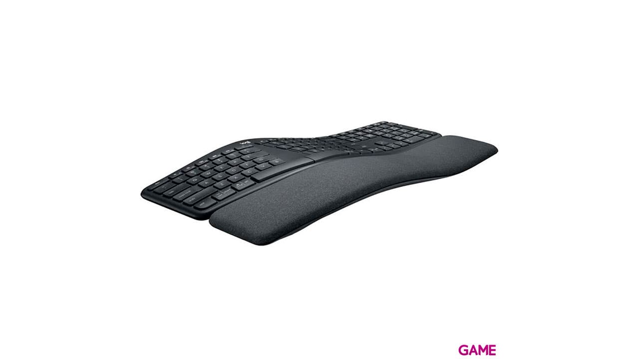 Logitech Ergo K860 teclado RF Wireless + Bluetooth Español Negro