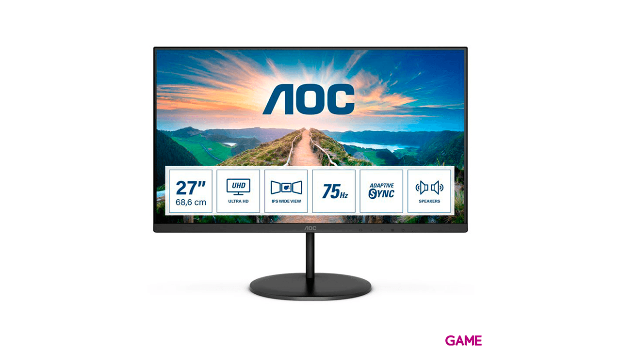 AOC Value-line U27V4EA 27´´ - LED - 4K UHD - Monitor