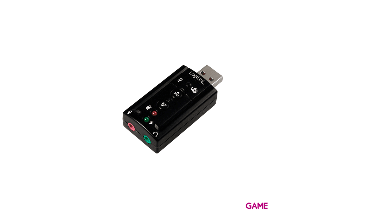LogiLink USB Soundcard 7.1 canales - Tarjeta Sonido