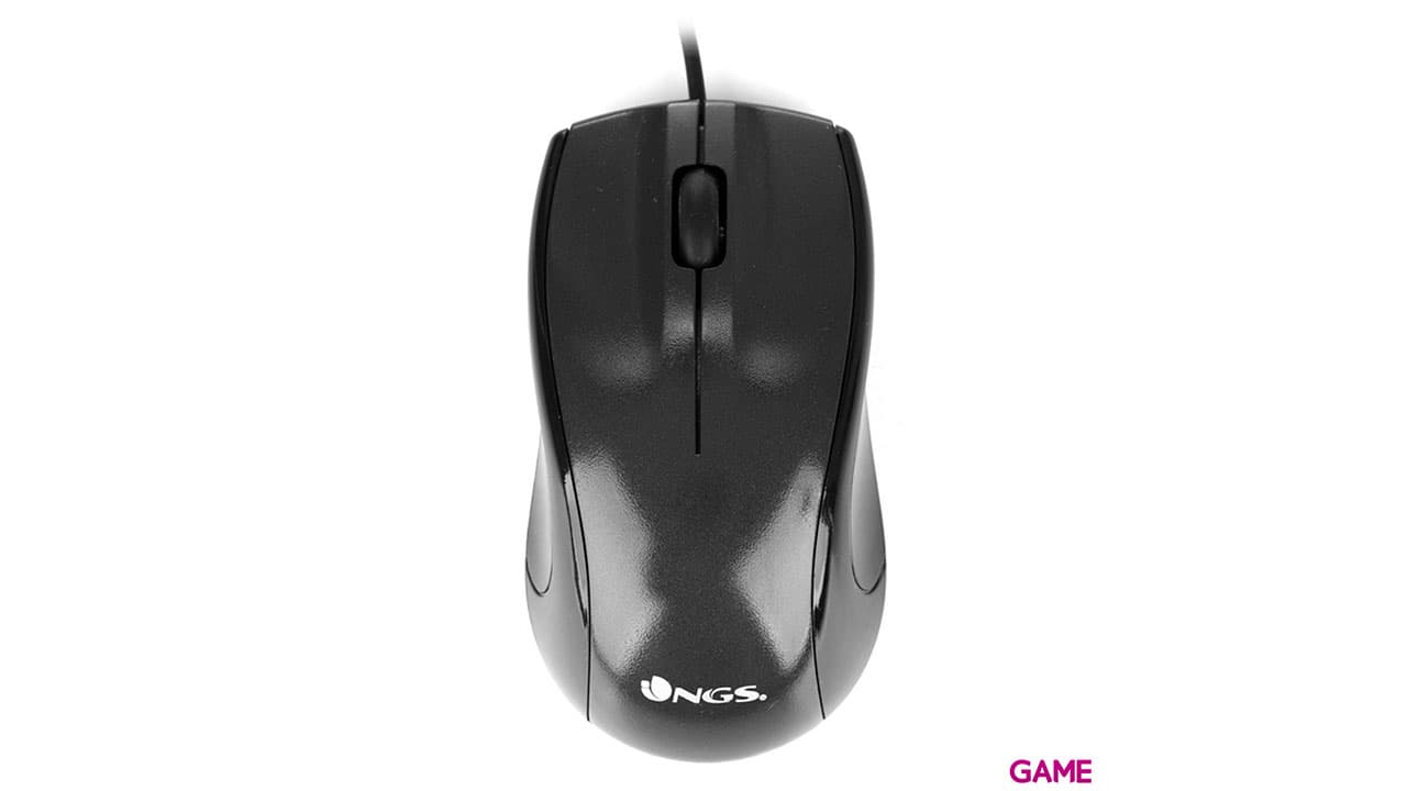 NGS Black Mist USB A Óptico 800 DPI - Raton