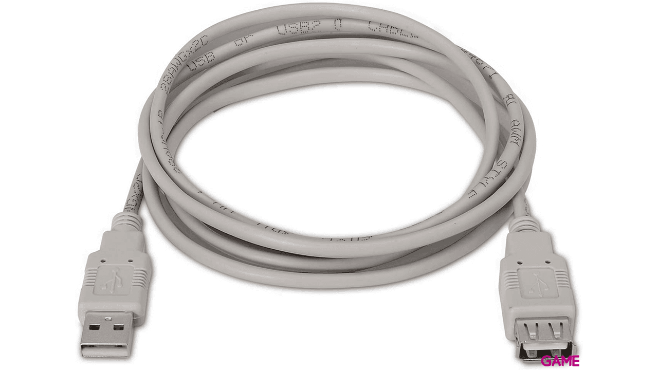 Aisens A101-0013 USB 1,8m USB 2.0 USB A Beige - Cable