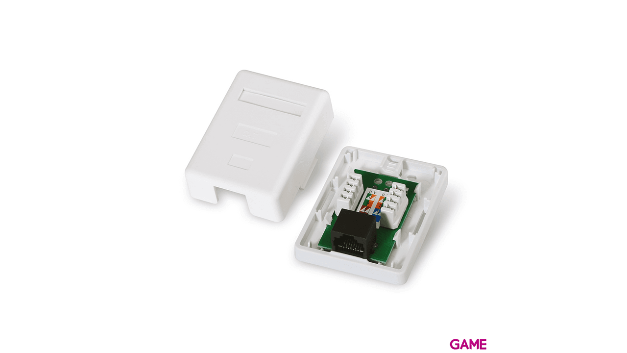 AISENS A139-0301 caja de conexiones de red Cat6 Blanco