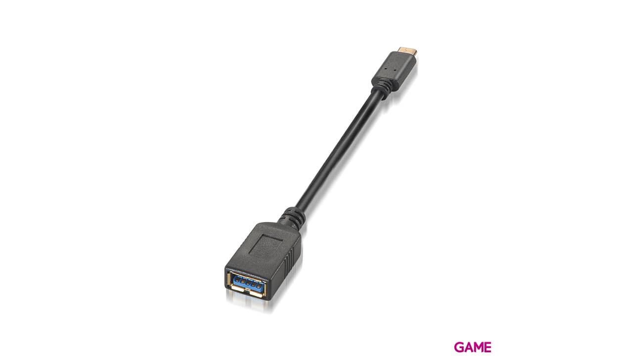 AISENS A107-0062 cable USB 0,15 m USB 3.2 Gen 1 (3.1 Gen 1) USB C USB A Negro