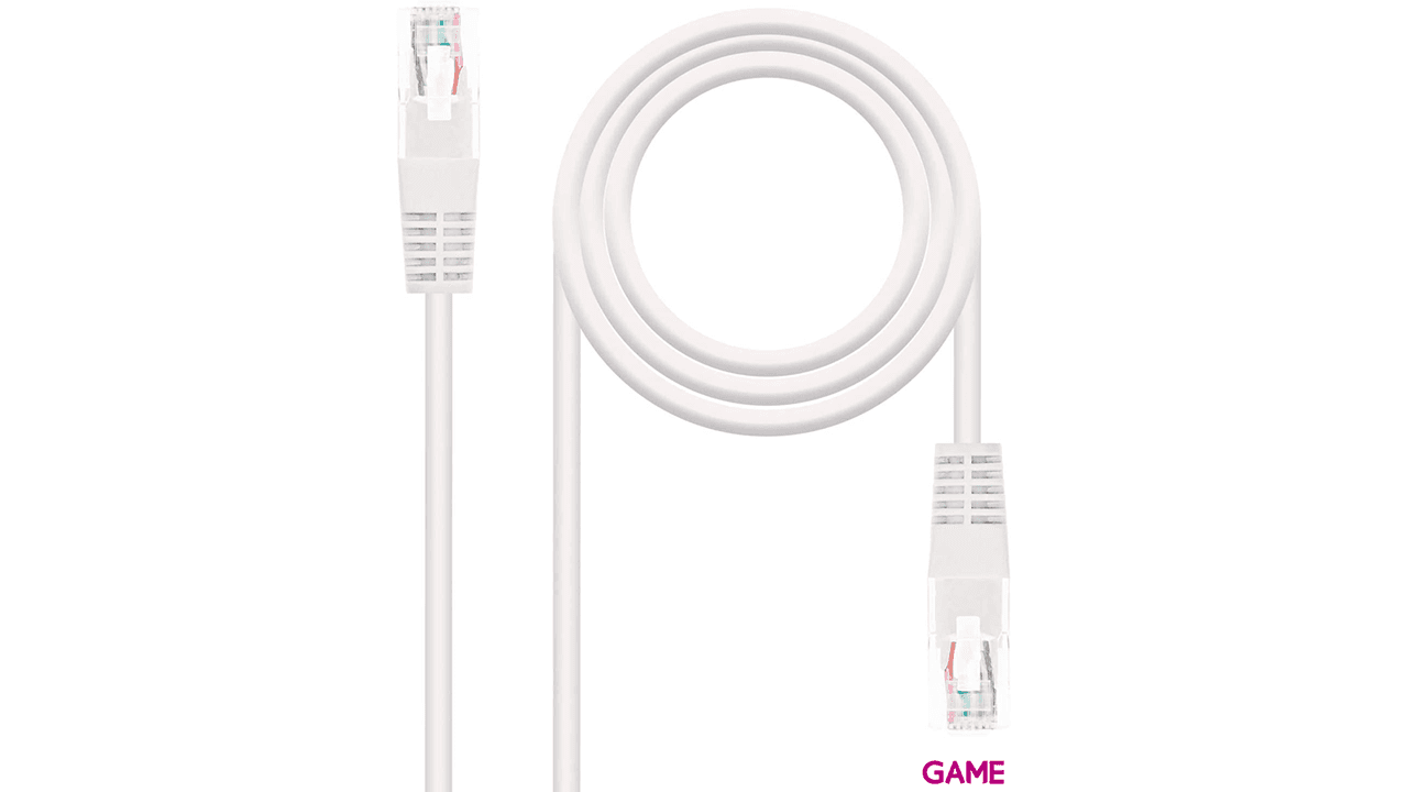 Nanocable 1m RJ45 CAT.6 UTP - Cable Red