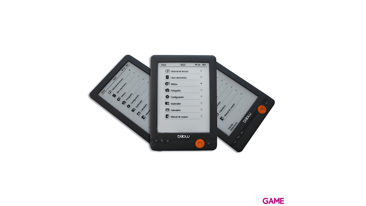 Billow E03E lectore de e-book 4 GB Gris