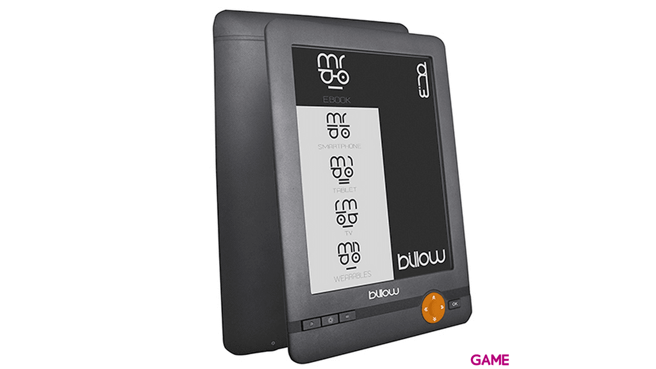 Billow E03E lectore de e-book 4 GB Gris