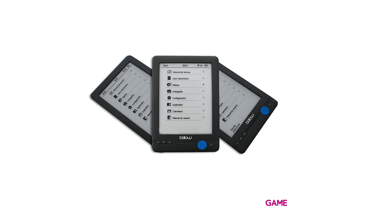 Billow E03T lectore de e-book Pantalla táctil Negro