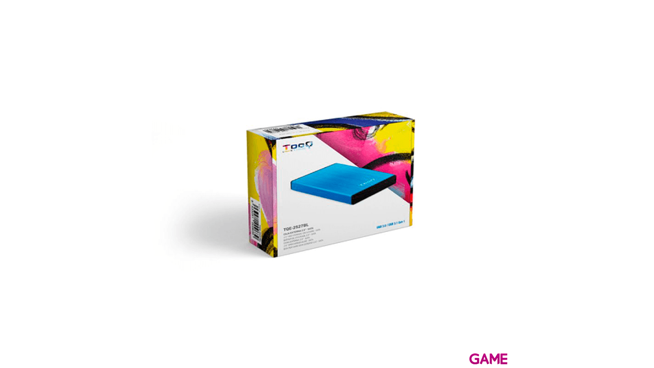 TooQ TQE-2527BL Caja disco 2.5´´ - Accesorio