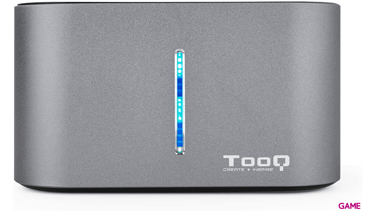 TooQ TQDS-805G USB 3.2 Gen 1 (3.1 Gen 1) Type-B Aluminio - Adaptador