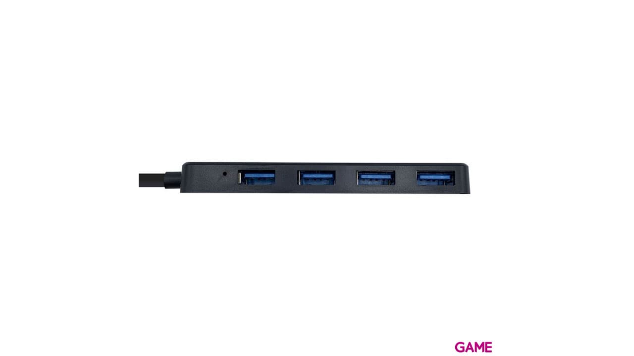 Aisens USB 3.0 Tipo A/M - 4 x Tipo A/H Negro 30 cm - Hub USB