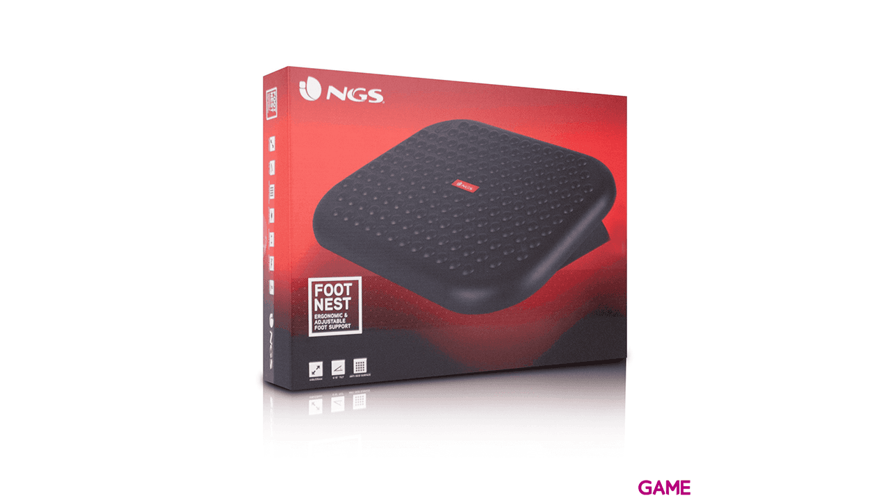 NGS Footnest Negro - Reposapies