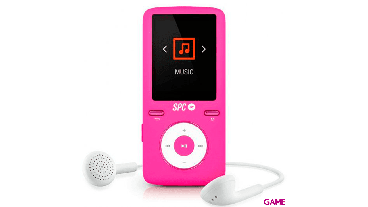SPC Pure Sound Colour 2 MP4 8GB Rosa - Reproductor