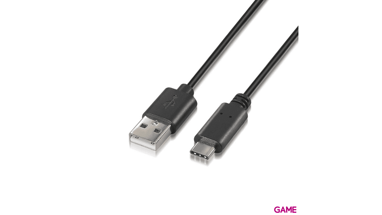 AISENS A107-0051 cable USB 1 m USB 2.0 USB A USB C Negro
