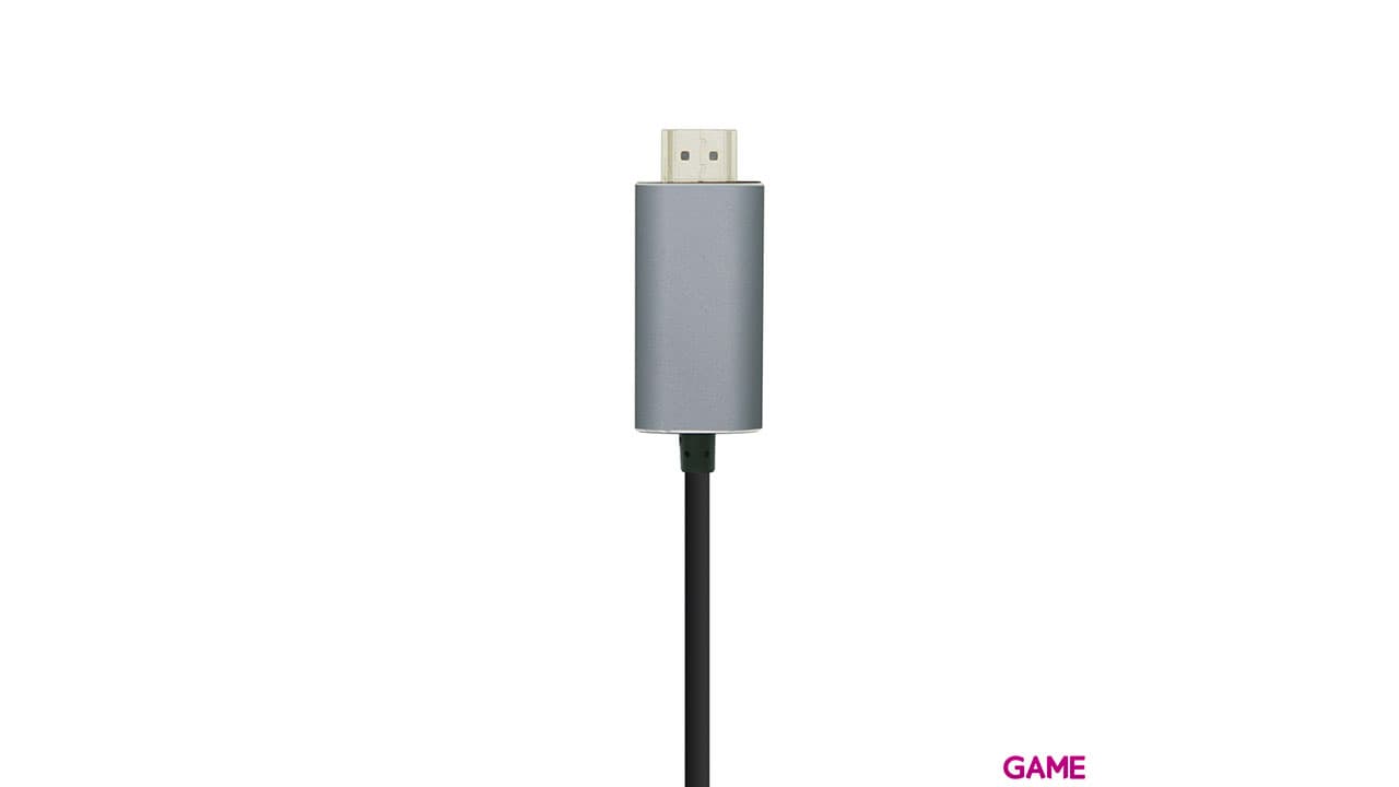 Aisens Cable conversor USB-C a HDMI 4K@60HZ USB-C/M-HDMI/M Negro 1.8m - Cable Adaptador