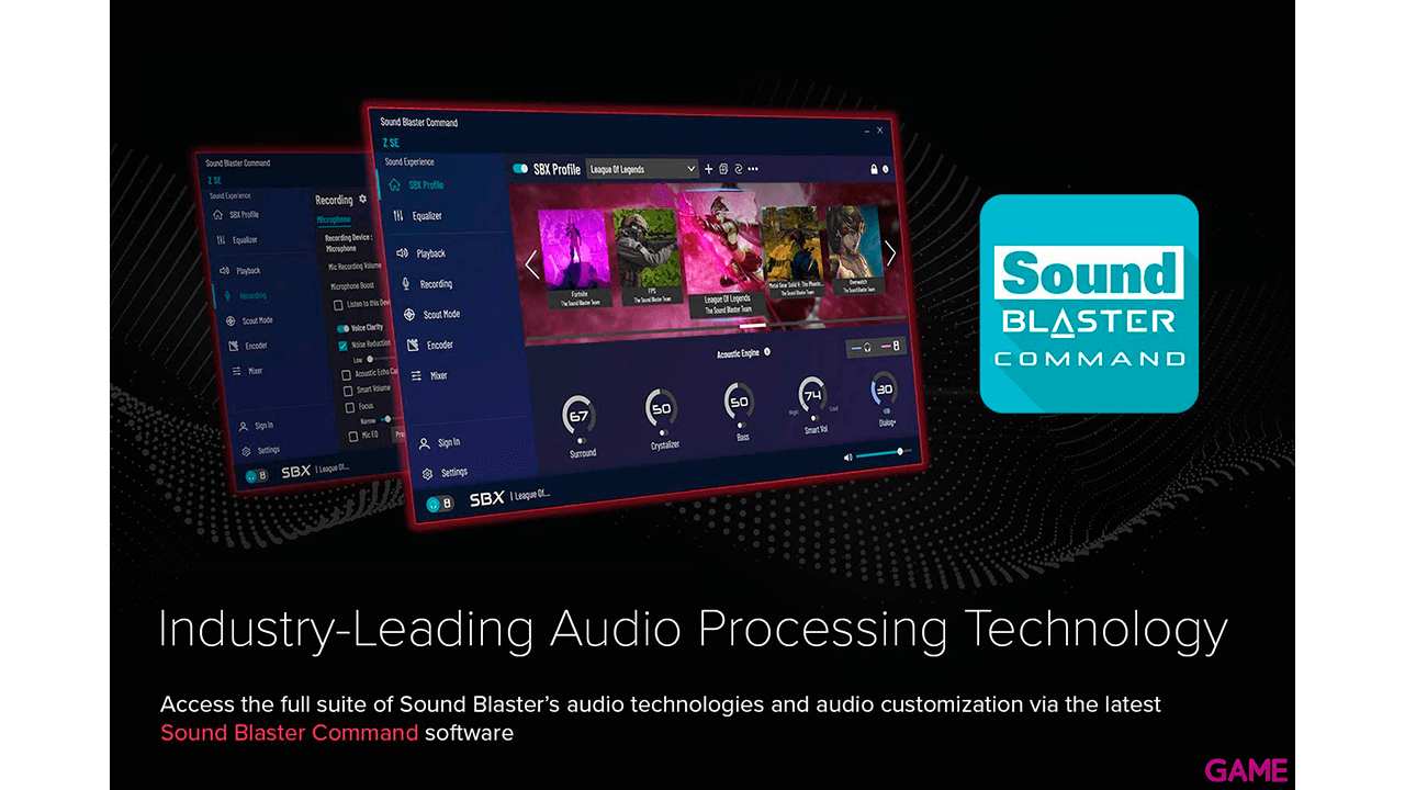 Creative Labs Sound Blaster Z SE Interno 7.1 canales PCI-E - Tarjeta Sonido