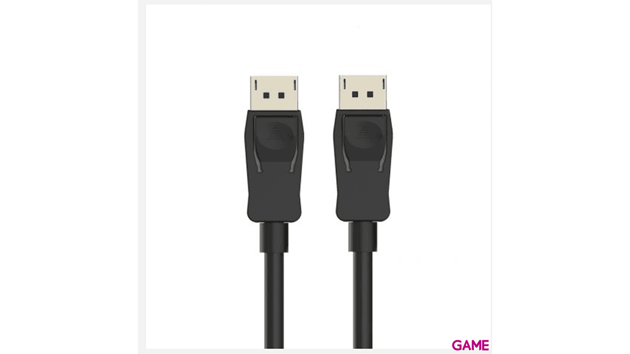 Ewent EW-140100-020-N-P DisplayPort 2m Negro - Cable