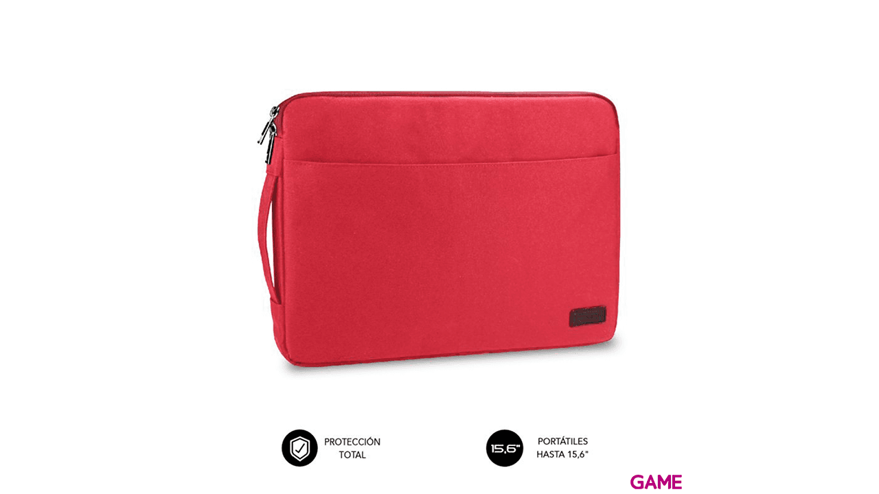Subblim Urban Laptop Sleeve 15,6" Roja - Funda