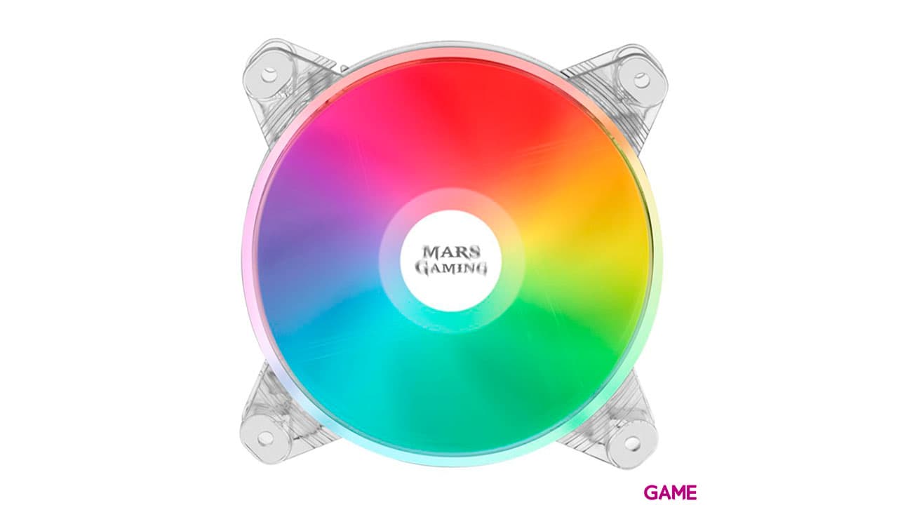 Mars Gaming MFD 120mm Transparente - Ventilador Caja