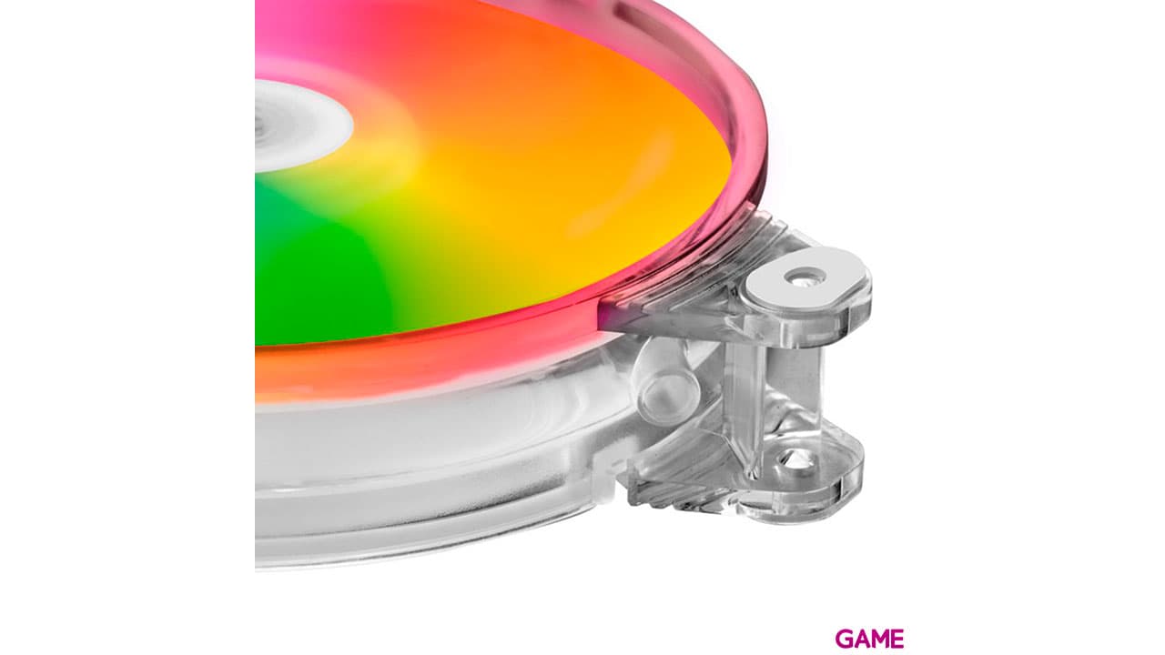 Mars Gaming MFD 120mm Transparente - Ventilador Caja