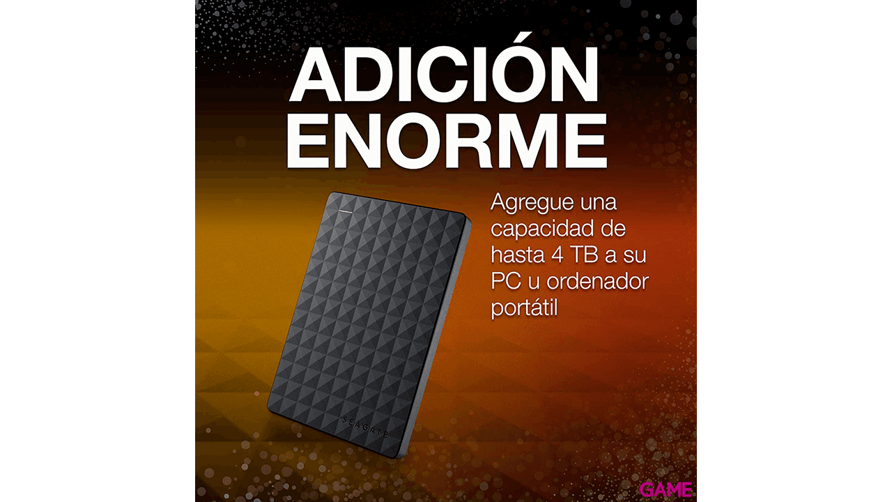 Seagate STKM1000400 1TB Negro - Disco Duro Externo
