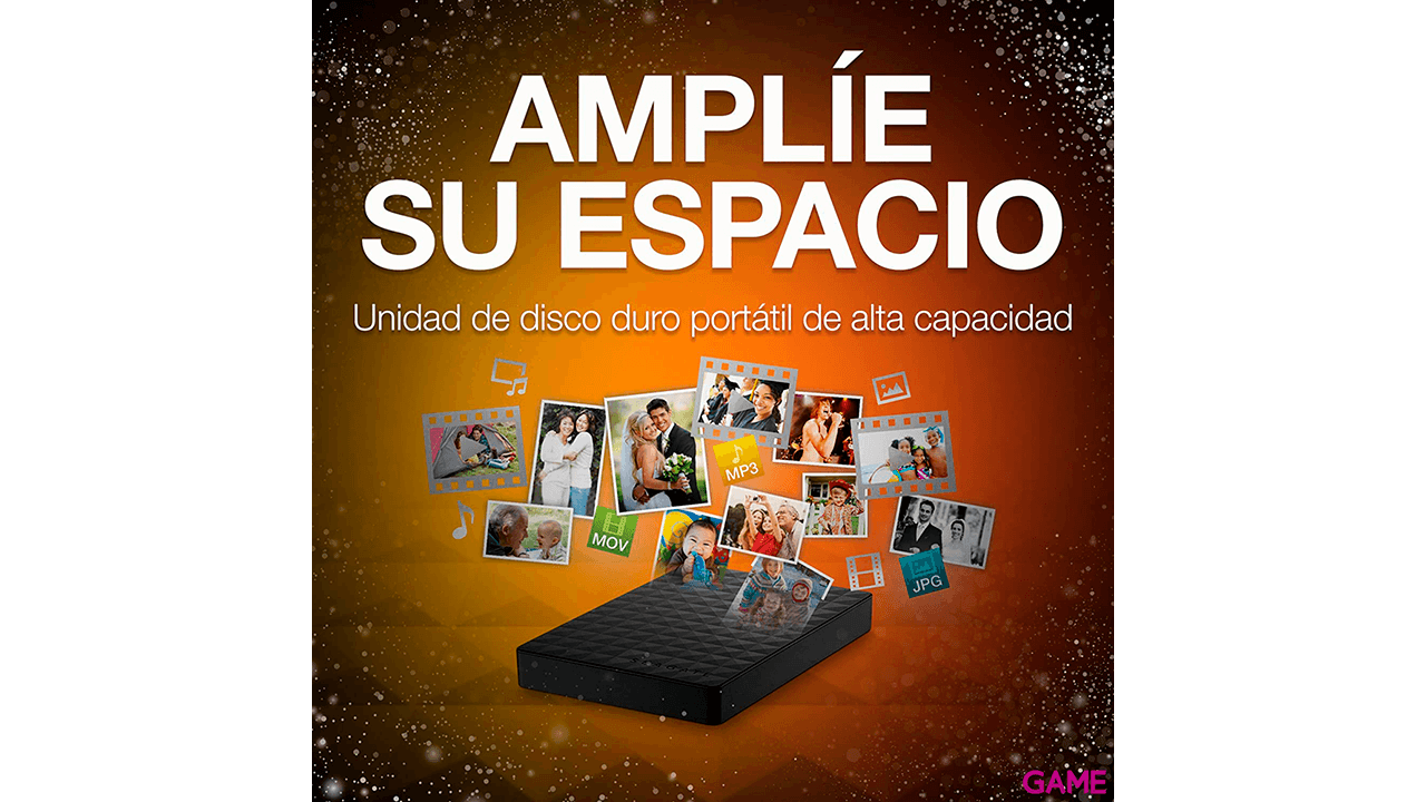 Seagate STKM1000400 1TB Negro - Disco Duro Externo
