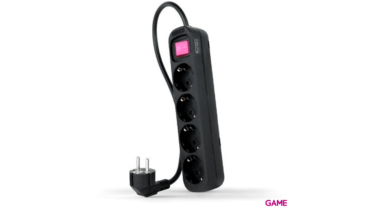 Nanocable 4 Enchufes con Interruptor - Regleta