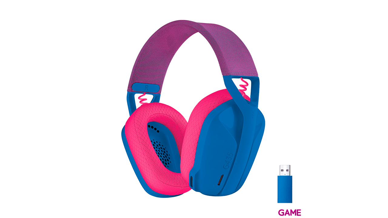 Logitech G435 Lightspeed Wireless Azul PC - PS5 - PS4 - Switch - Movil - Auriculares Gaming