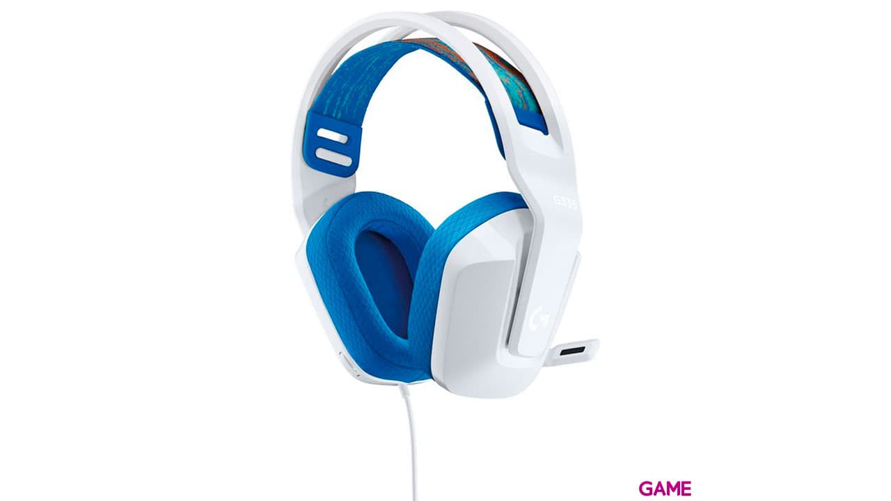 Logitech G335 Blanco - PC - PS5 - PS4 - XBOX - Switch - Auriculares Gaming